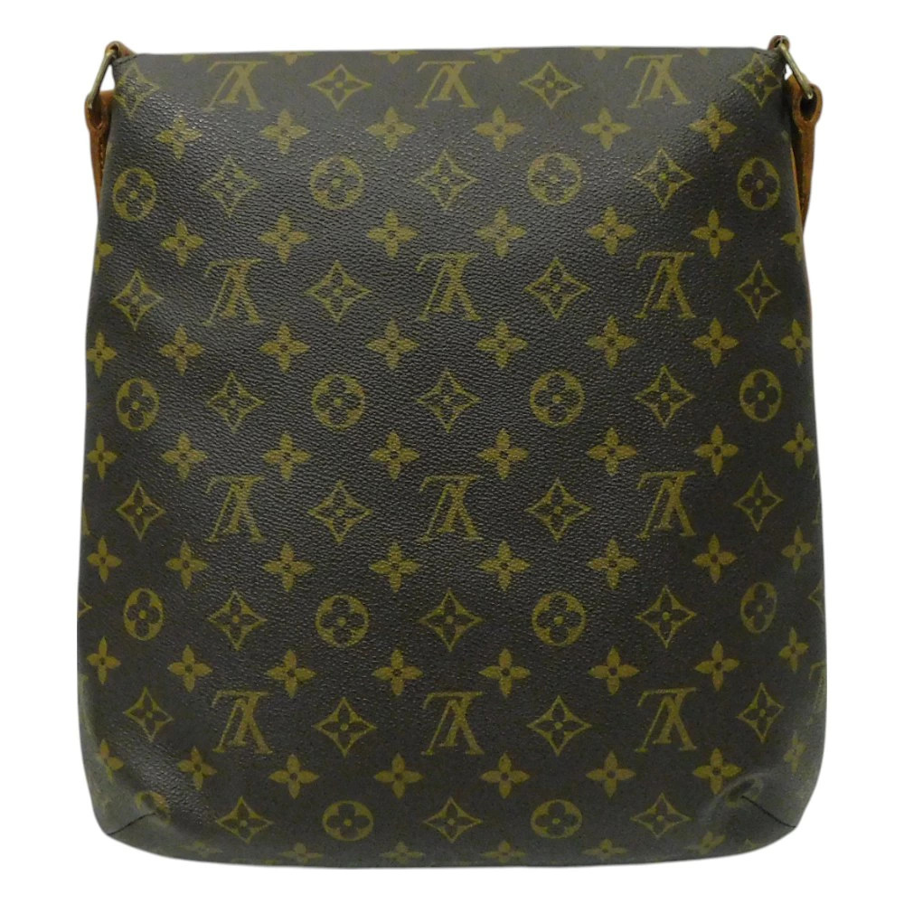Louis Vuitton Brown Bag Crossbody Monogram Canvas Shoulder Musette Brown